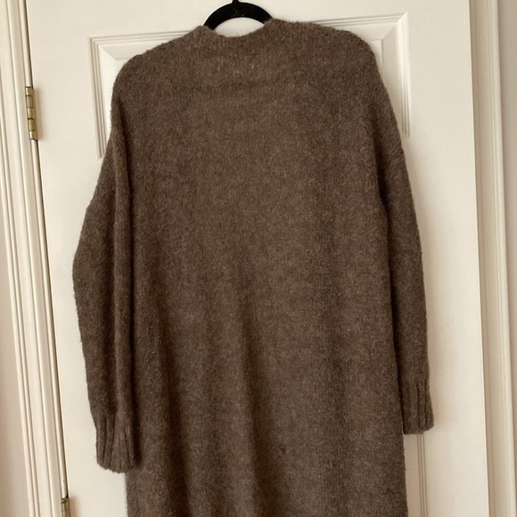 Anthropologie Goldie Alpaca Blend Longline Cardigan - Picture 6 of 7